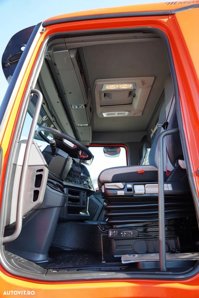 Renault C 430 / 6x4 / LIVRARE 6.7 M + CUPTOR HIAB 166 ES-4 / EXTENSIE 12.5 M / RADIOCOMANDĂ / FURCĂ / ROTATOARE - 27