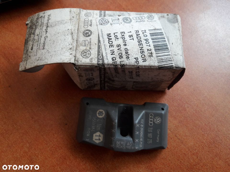 CZUJNIK TPMS CIŚNIENIA AUDI VW 7L0907275 NOWY !! - 1