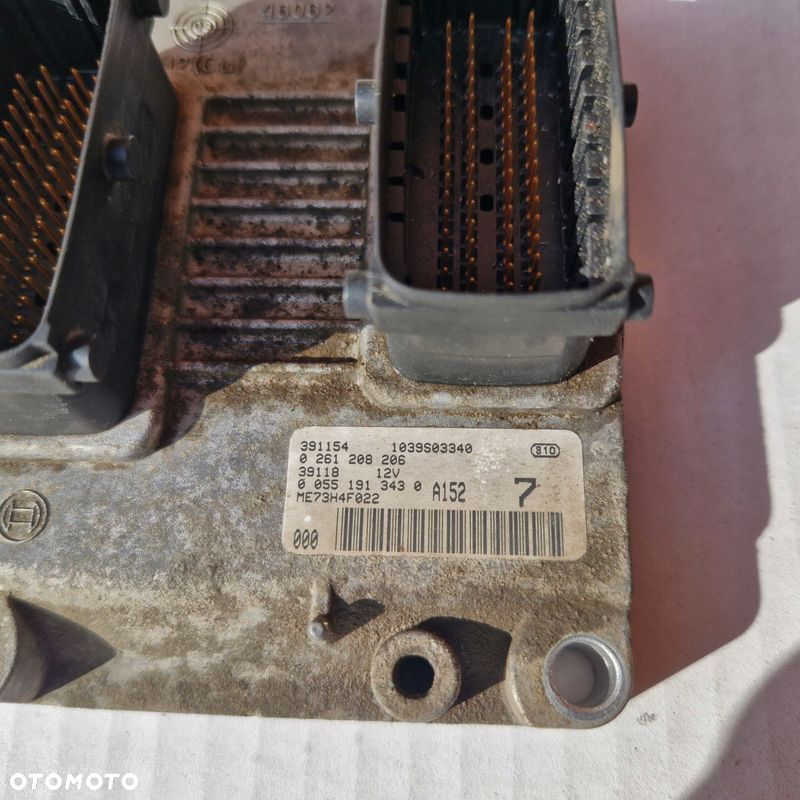 KOMPUTER SILNIKA FIAT IDEA 1.4 16V 0261208206 - 4