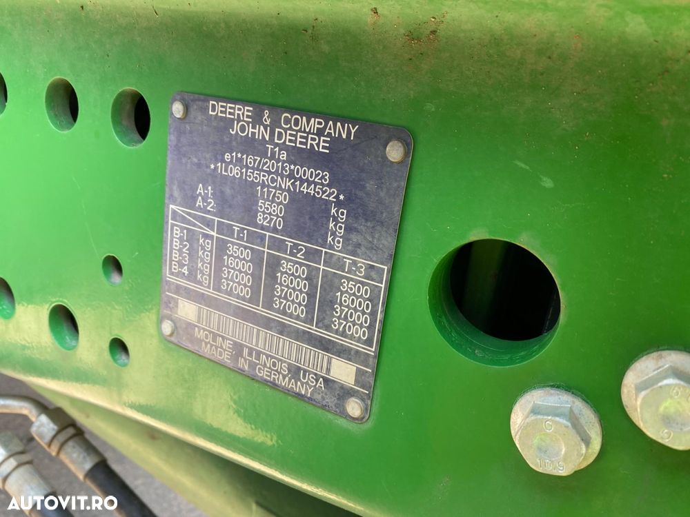 John Deere 6155R 4x4 TRACTOR AGRICOL - 29