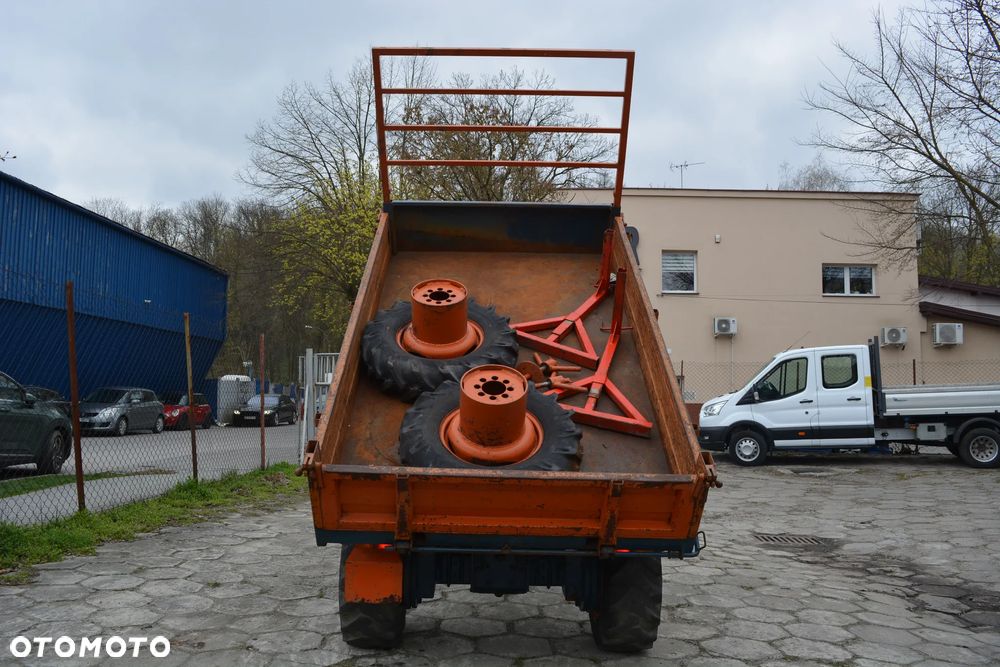 ANTONIO CARRARO UNITRANS Tipo 4800 _SOLIDNY TRAKTOREK 4x4 z PRZYCZEPĄ 3 STRONNA WYWROTKA BLOKADY REDUKTOR BIEGI SZOSOWE TERENOWE-WOM - 9