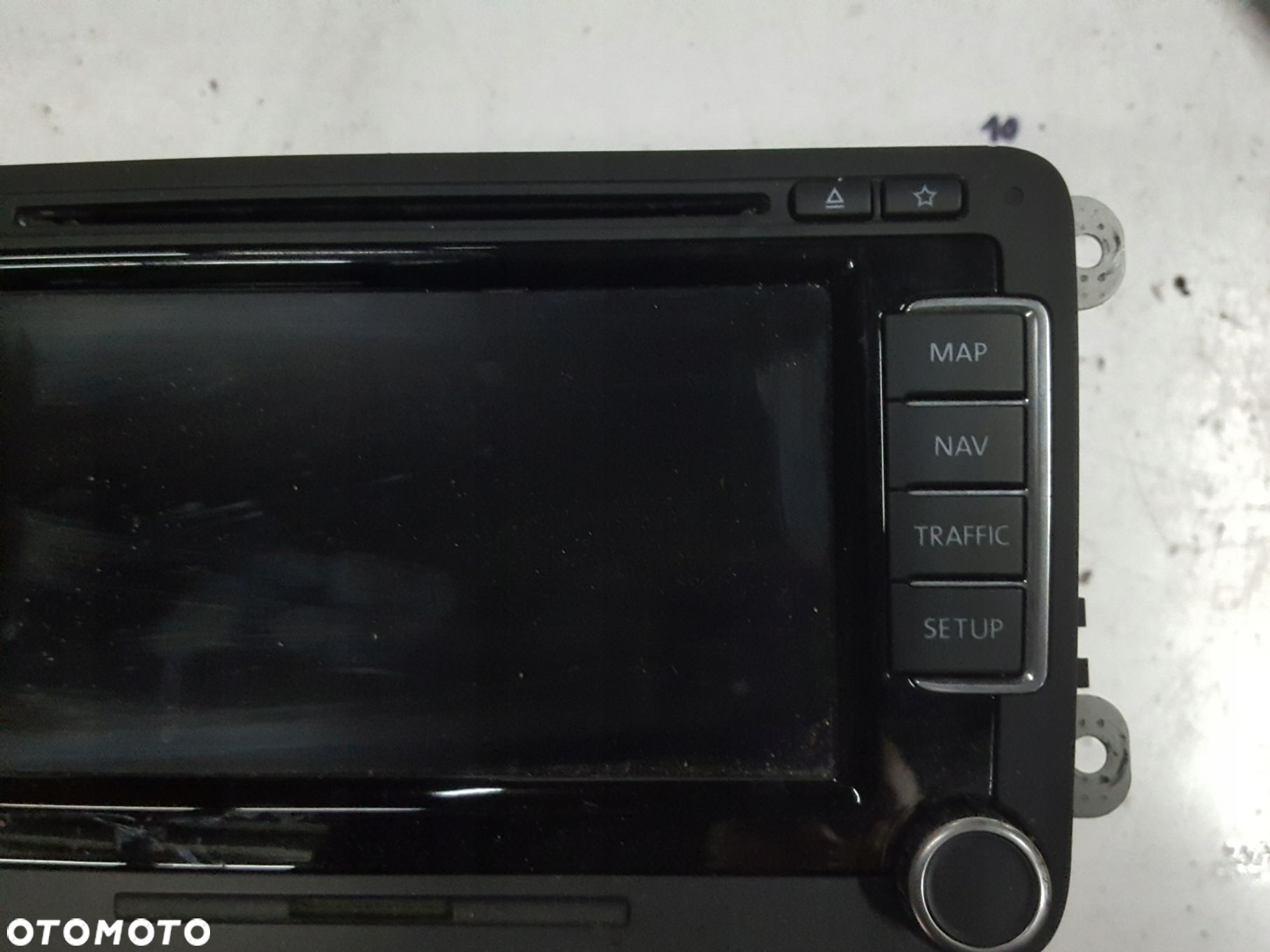 VW PASSAT B7 CC EOS GOLF V VI NAWIGACJA GPS RADIO 1T0035680F - 4
