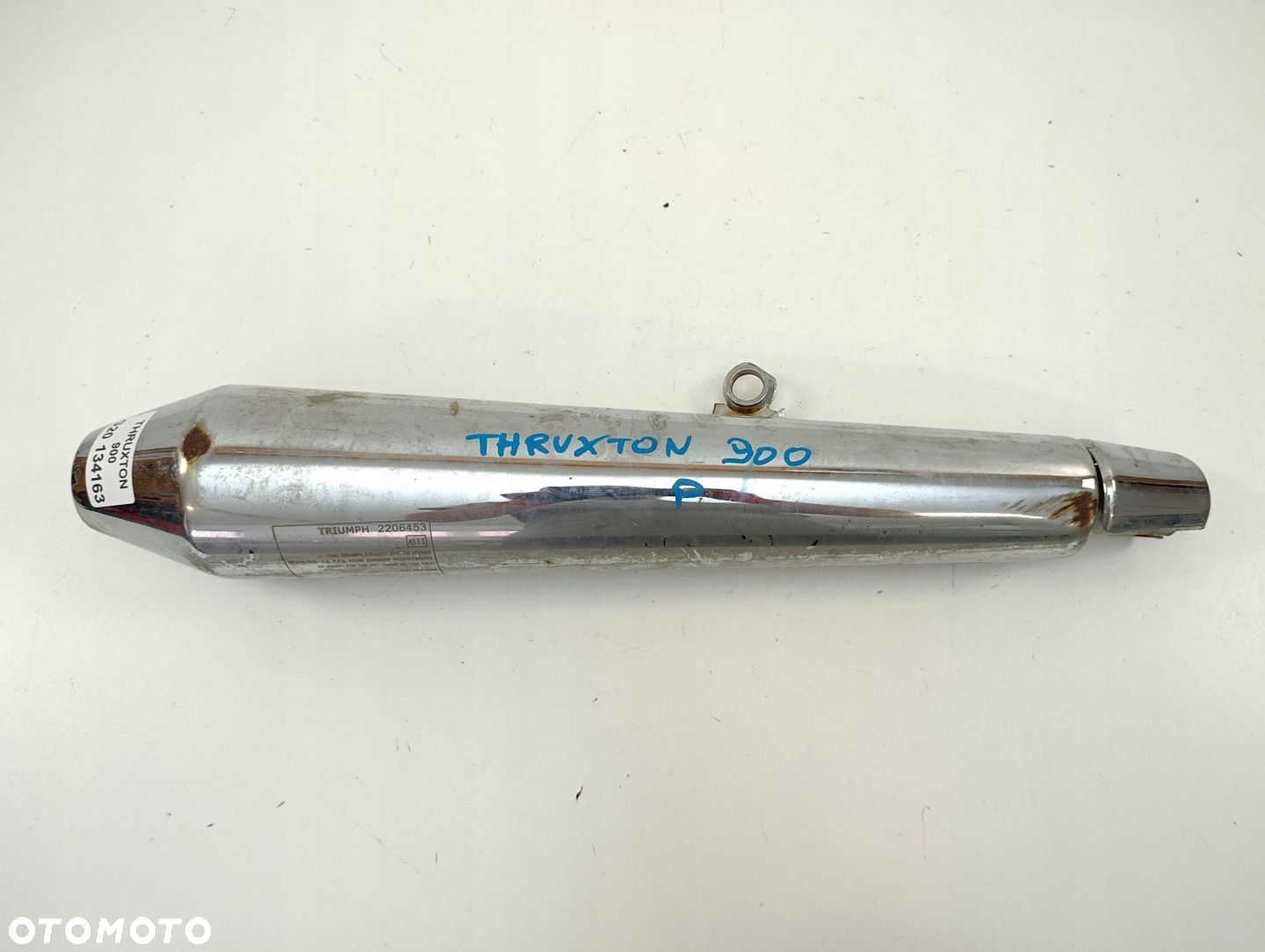 TRIUMPH THRUXTON 900 TŁUMIK WYDECH PRAWY - 1