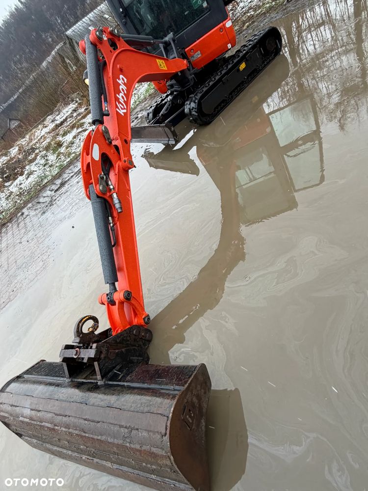 Kubota KX016-4 Koparka Gąsienicowa 2 tony. DEKRA aktualna do 2026r. Rozsuwane Hydr. podwozie! Sprowadzona z Gospodarstwa Norweskiego! Zero luzów i wycieków. Maszyna jak Nowa z Salonu! 2016rok. Pełna Dokumentacja. Gąsienice bez zużycia! Łyżka Skarpowa! Szybkozłącze! szybka wolna jazda. Ani deka luzów i wycieków. OKAZJA - 10
