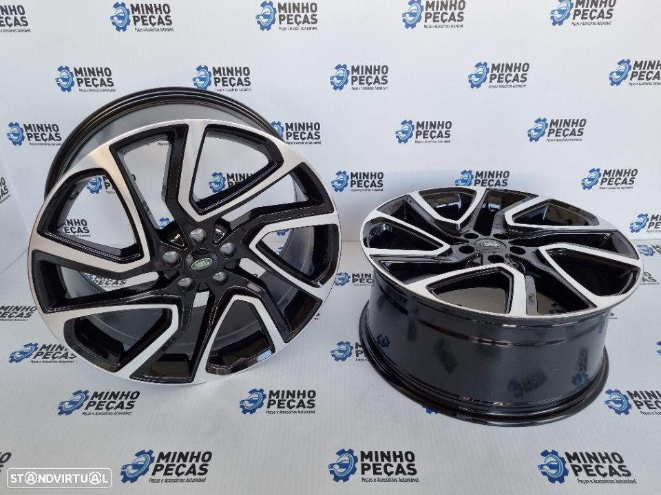 Jantes Range Rover Sport em 20 Black Polish - 4