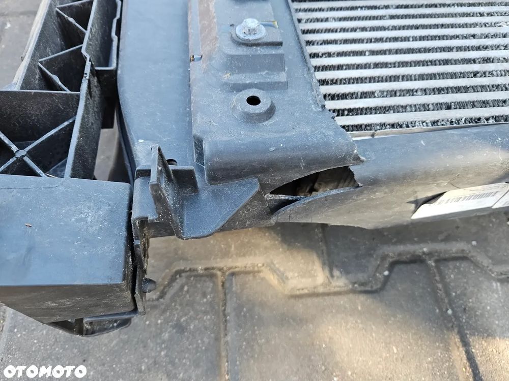 Citroen Berlingo Peugeot Partner 2 II 1.6 HDI pas przedni wzmocnienie przód chłodnica wentylator belka górna - 7