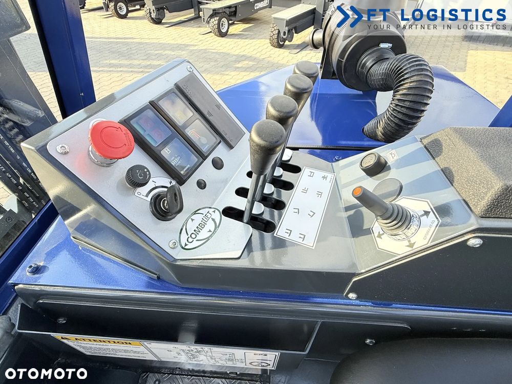 Combilift WÓZEK CZTEROKIERUNKOWY - WIELOKIERUNKOWY | COMBILIFT CB3000| GAS | TRIPLEX 5500MM | POZYCJONER WIDEŁ | PRZESUW WIDEŁ | WOLNY SKOK | NOWE OPONY | PO SERWISIE | STAN IDEALNY | Szeroka oferta wózków czterokierunkowych i bocznych, dopasowanych do różnorodnych potrzeb i zastosowań - 14