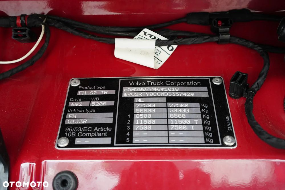 Volvo FH / 460 / EURO 6 / ZESTAW PRZESTRZENNY / OŚ SKRĘTNA - 11