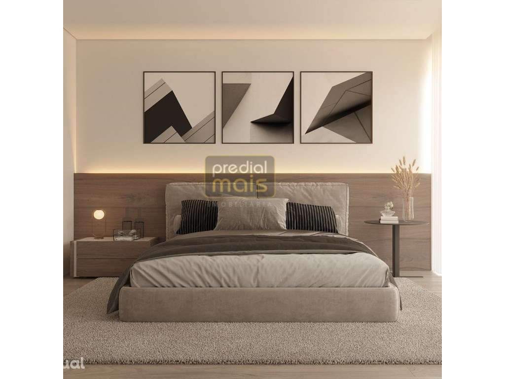 ULTIMO PARA VENDA !!!APARTAMENTO T2 NOVO C/ TERRAÇO - JUNTO AO CENTRO - Grande imagem: 5/6