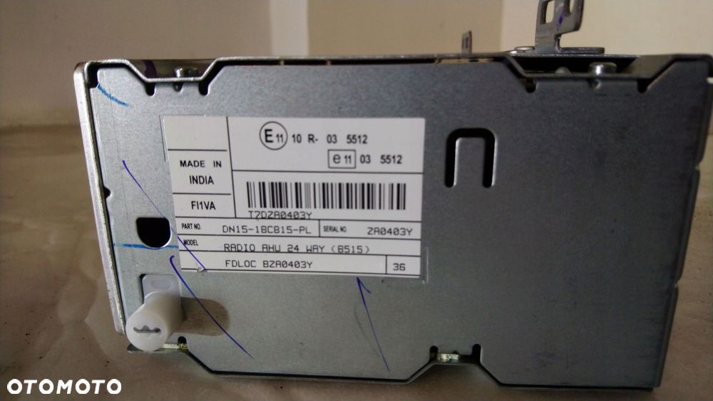 Ford Ecosport radio DN15-18C815-PL - 3