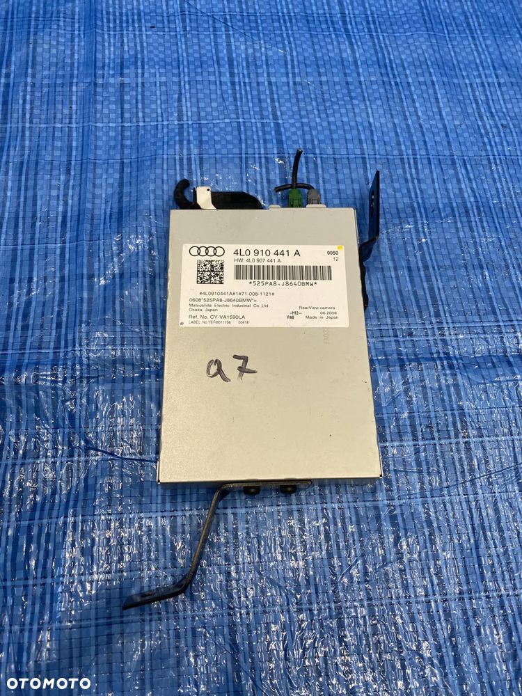 AUDI Q7 4L A6 MODUŁ STEROWNIK KAMERY STEROWANIA KAMERĄ COFANIA  4L0910441A ORYGINAŁ - 1