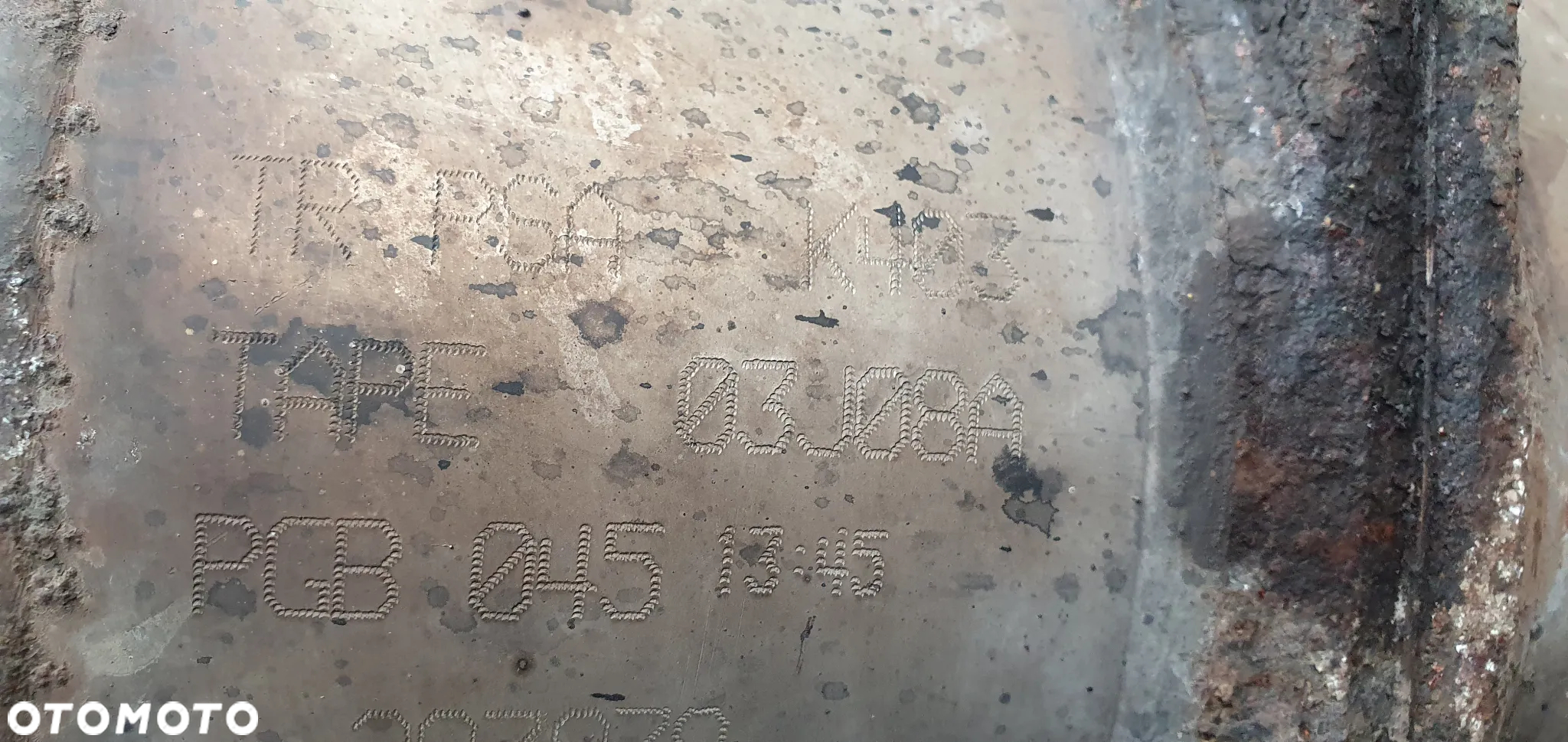 Filtr cząstek stałych DPF katalizator Citroen C5 III 2.0 HDI K403 03J08A - 7