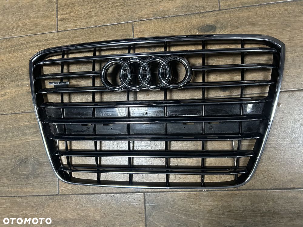 AUDI A8 S8 S-LINE 4H0 10-13 ATRAPA GRILL 4H0853651G ORG - 1