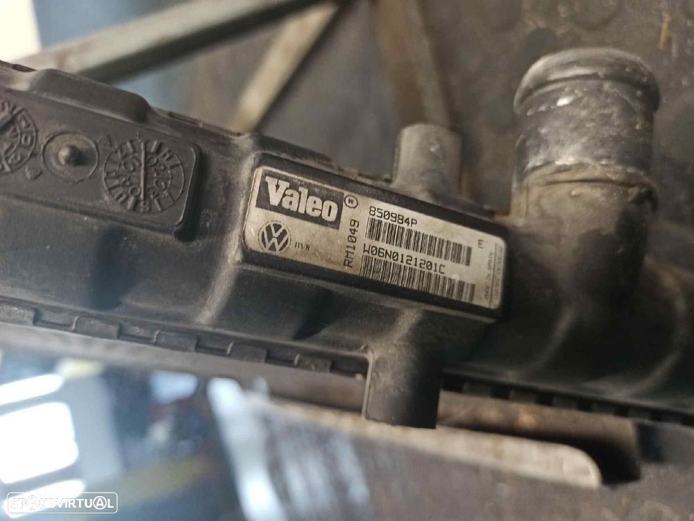 RADIADOR AGUA VOLKSWAGEN POLO 2001 - 4