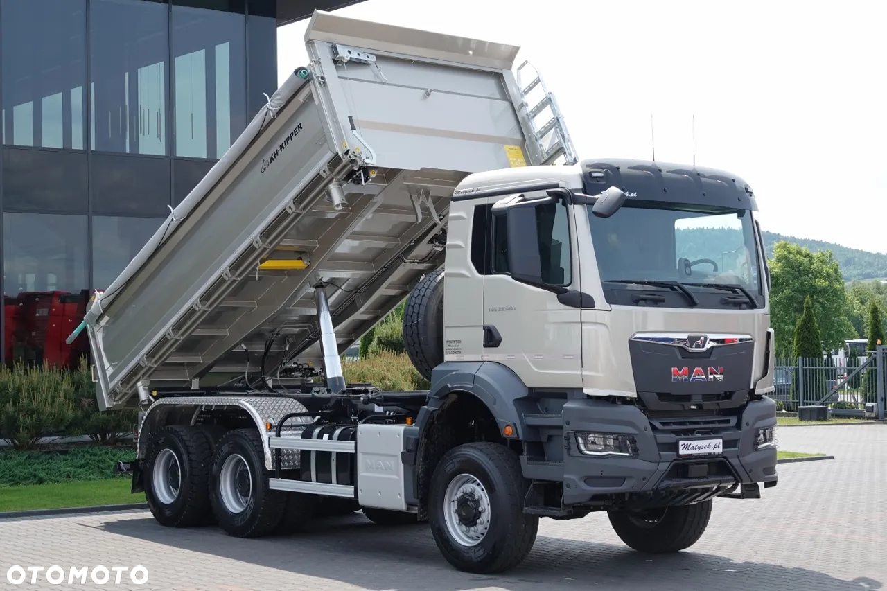 MAN TGS 33.480 / 6X6 / WYWROTKA 3 STRONNA / BORDMATIC / KH KIPPER / AUTOMAT / HARDOX  / BOGATA OPCJA / FABRYCZNIE NOWY / 2025 - 3