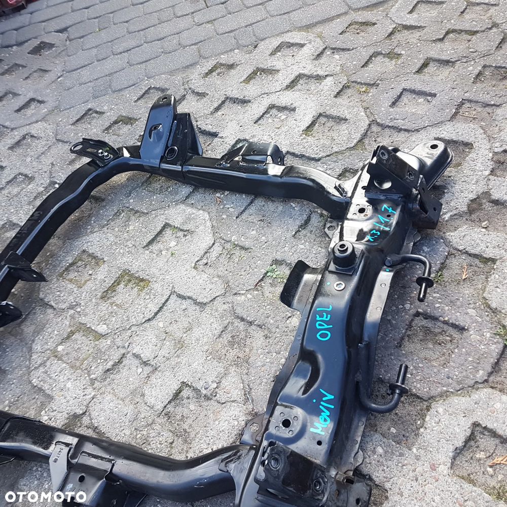 sanki rama wózek kołyska belka trawers opel meriva A corsa c combo c diesel 1.3 1.7 zdrowe oryginal nie malowane - 2