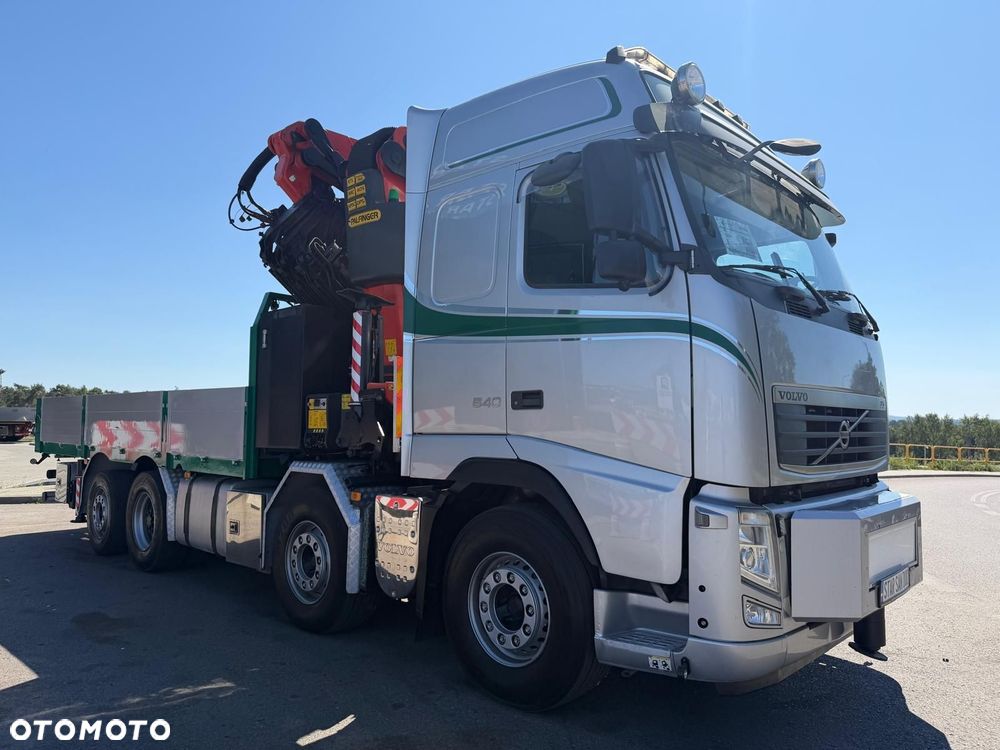Volvo FH 540 8x2 PALFINGER PK 78002 SH Fly Jib HDS Żuraw Crane - 17