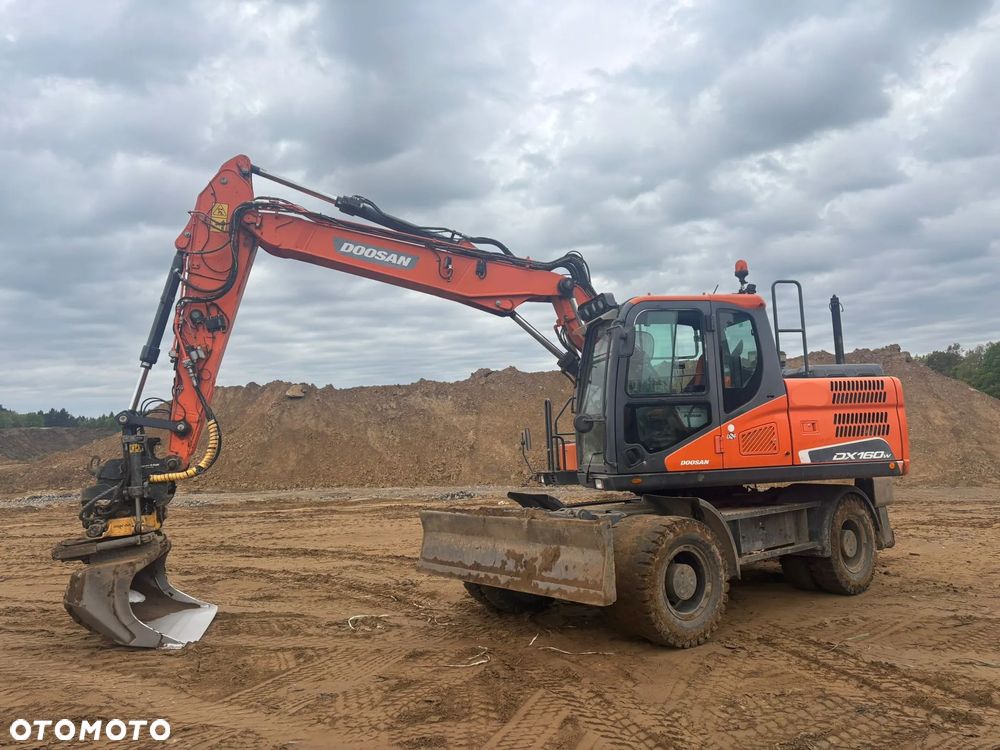 Doosan DX160W-5 2016r System 3D Leica Rototil Podpory + Pług - 5