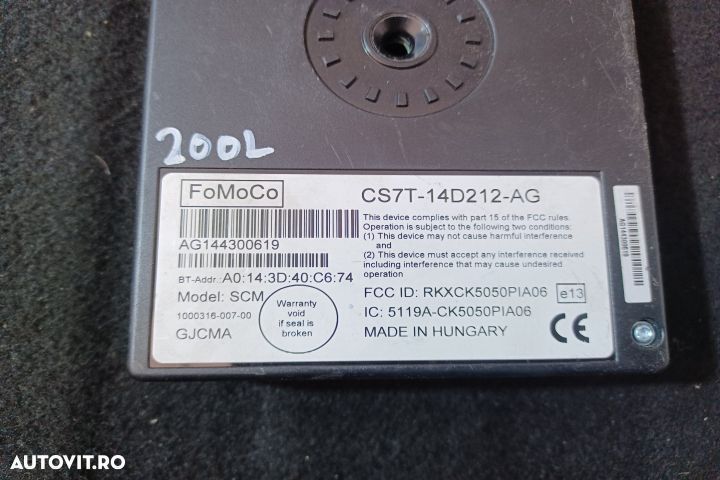 Modul Bluetooth CS7T-14D212-AG CS7T14D212AG CS7T-14D212-AG CS7T14D212 - 3