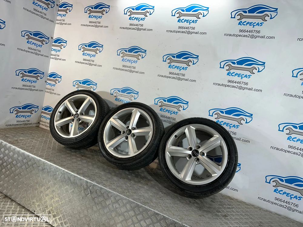 .Conjunto Jantes 18 Audi S-line A4 B8 5x112 8J ET47 8K0801025Q - 5