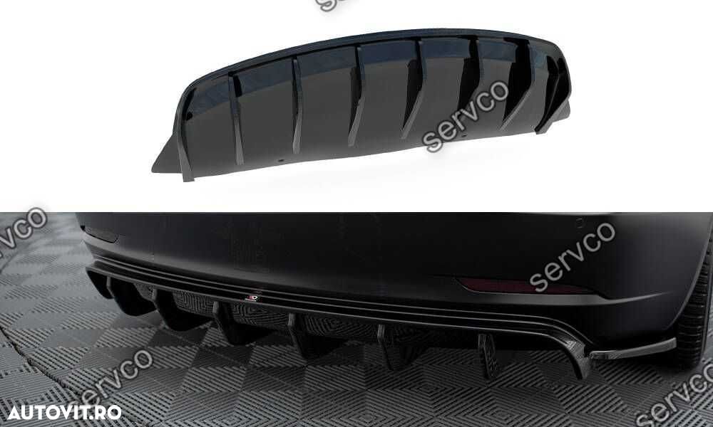 Prelungire difuzor bara spate Tesla Model 3 2017- v3 - Maxton Design - 2