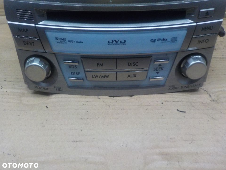 SUBARU LEGACY V RADIO CD NAVI 86271AJ400 - 2