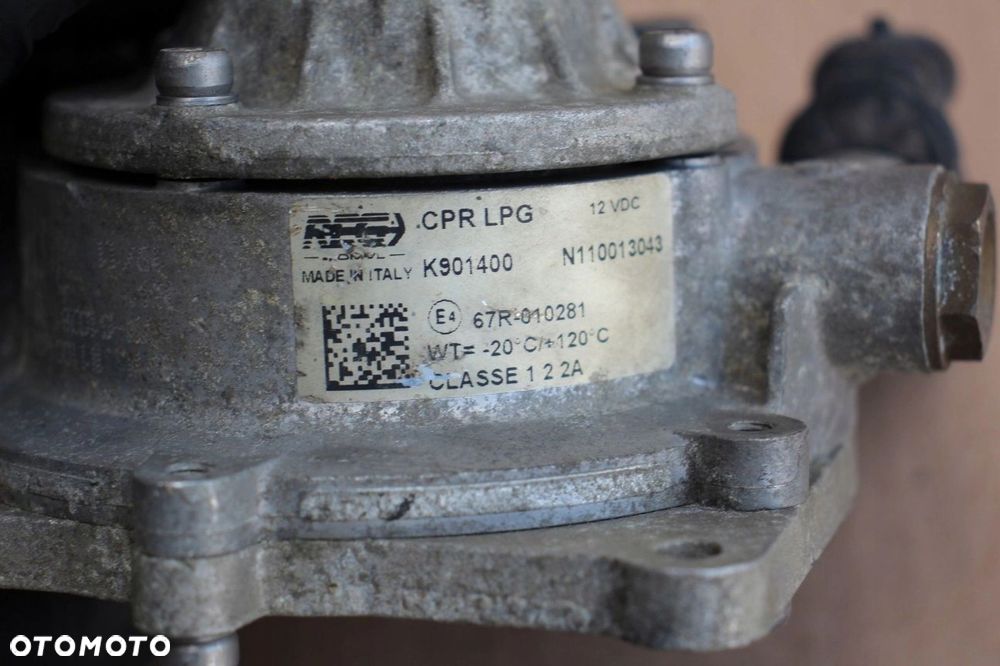 Parownik reduktor LPG REG K901400 CPR sekwencja 163KM - 4