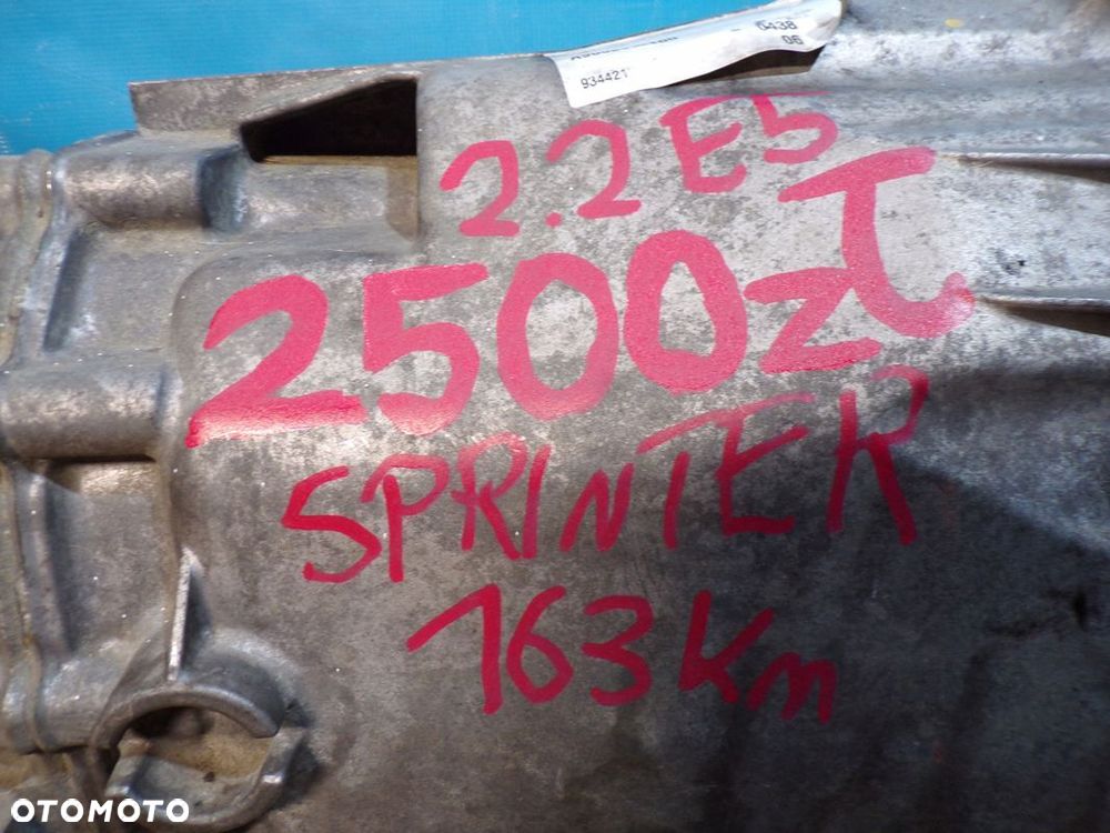 SPRINTER 906 2.2 163KM typ 651 skrzynia biegów A9062605100 - 11