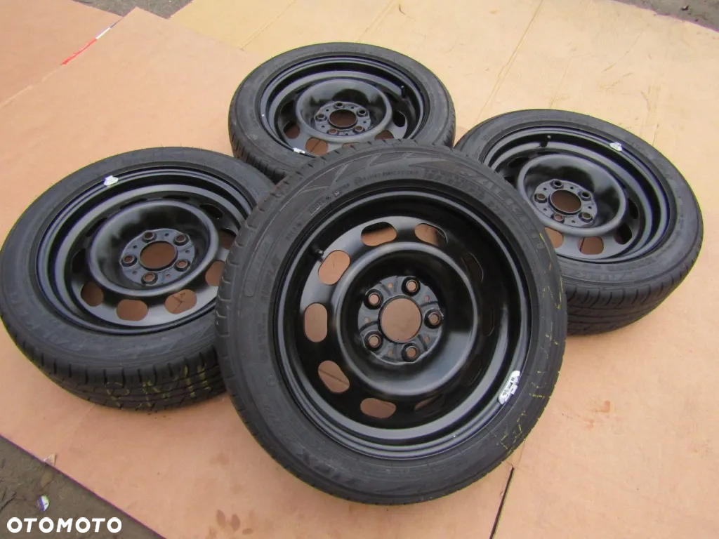 4x Felgi Koła 16 BMW 1 E36 E46 E87 + Opony 195/55 Letnie 20r - 8