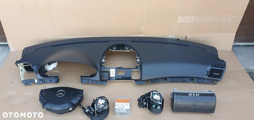 Konsola AIRBAG pasy poduszki sensor Mercedes E-Klasa W211 - 3