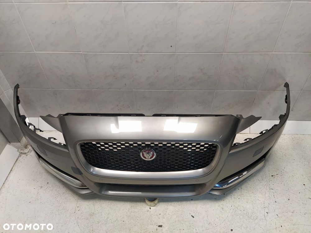 JAGUAR XF X260 ZDERZAK PRZÓD PRZEDNI KOMPLETNY 4XPDC SPRYSKIWACZE GRILL ATRAPA CHŁODNICY ZNACZEK WIĄZKA ORYGINAŁ - 6