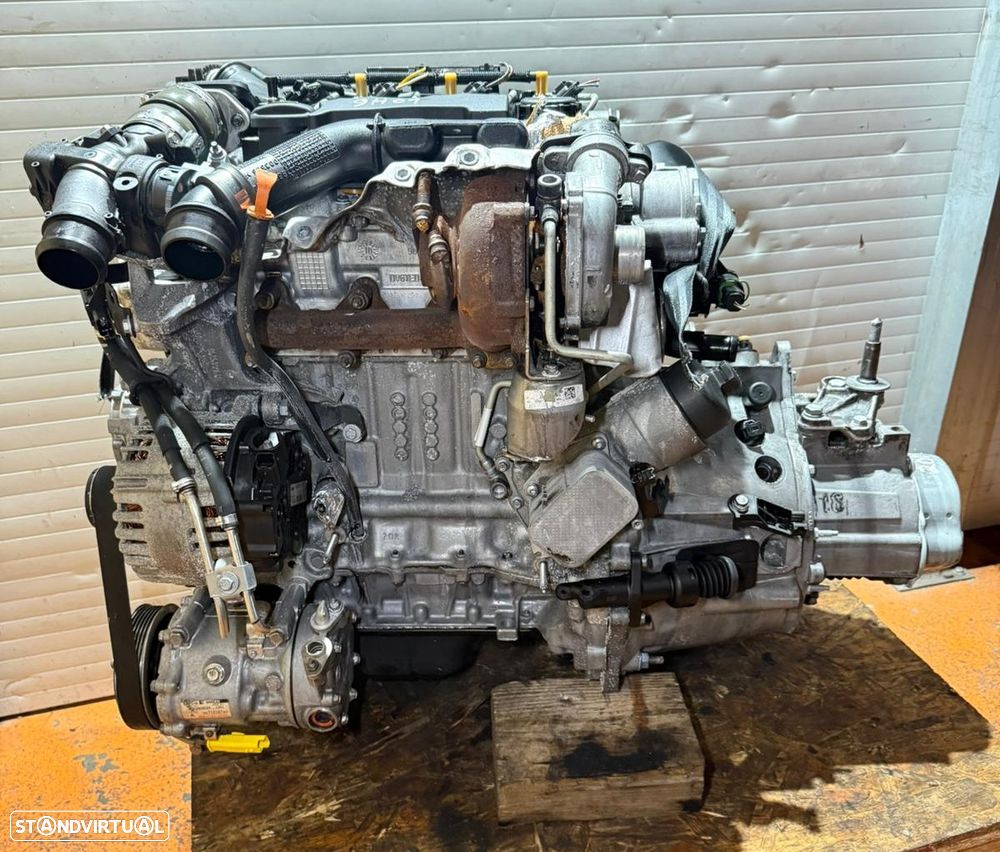 Motor Peugeot 207/308/5008/Partner/Citroen C4/C5/Xsara/Berlingo 1.6 Hdi Ref: 9H01 - 2
