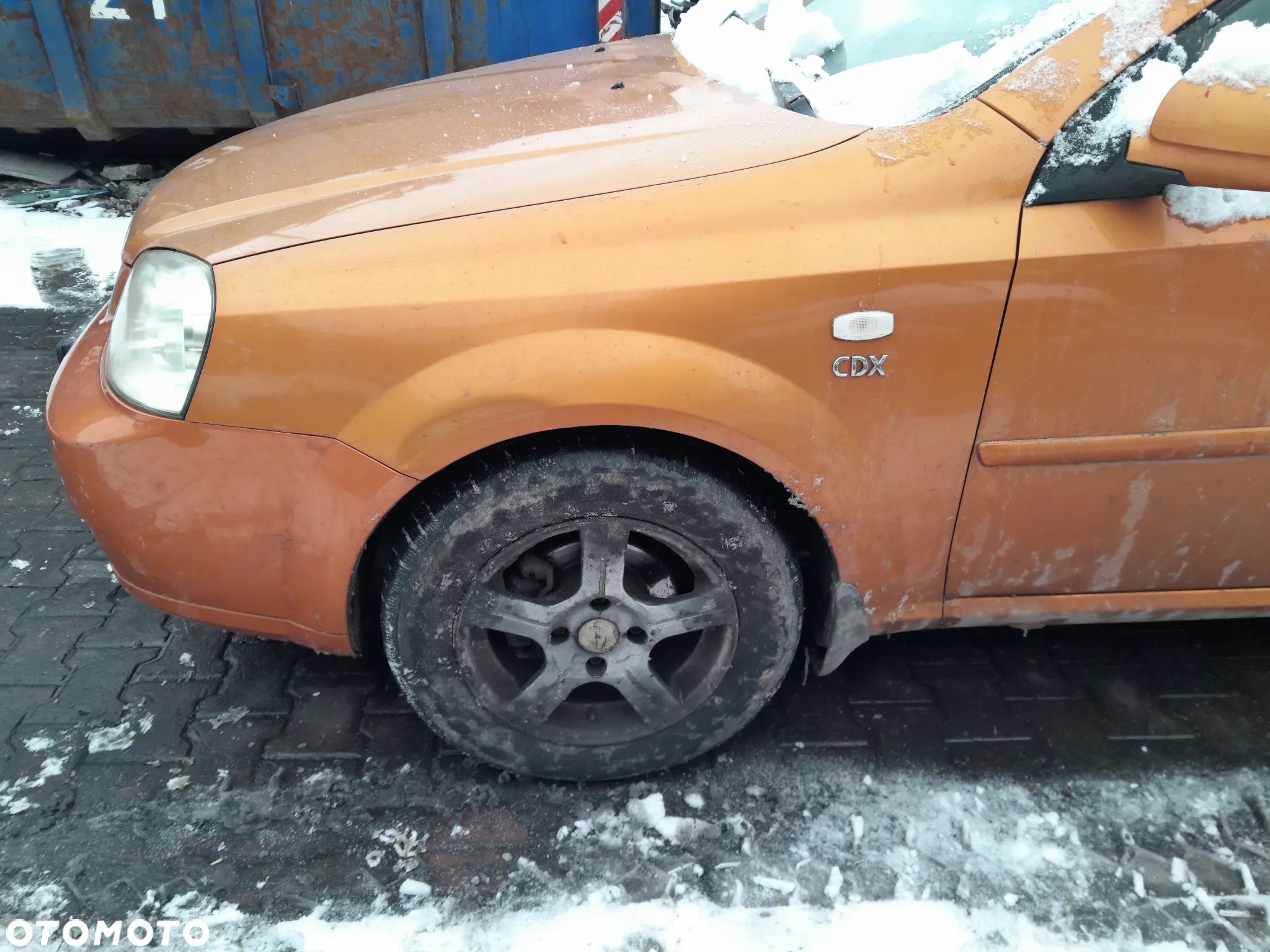 Błotnik przedni lewy Chevrolet Daewoo Nubira 02-12r. 54U - 1