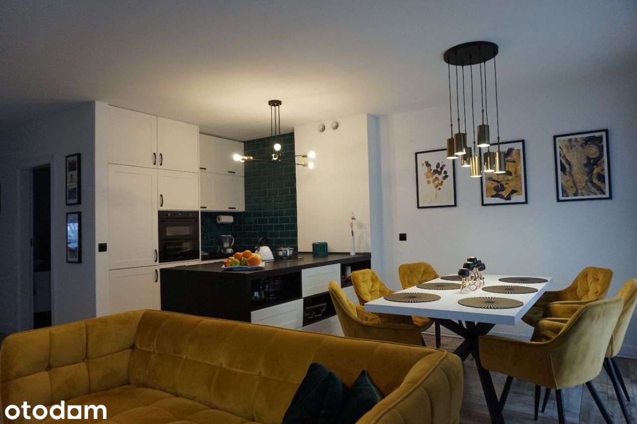 Piętrowy apartament w zabudowie szeregowej Rybna