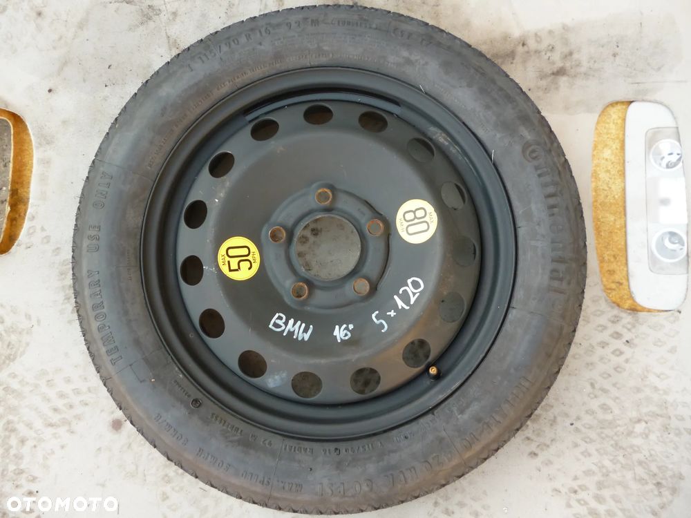 BMW 3 KOŁO DOJAZDOWE 5X120 16 - 1