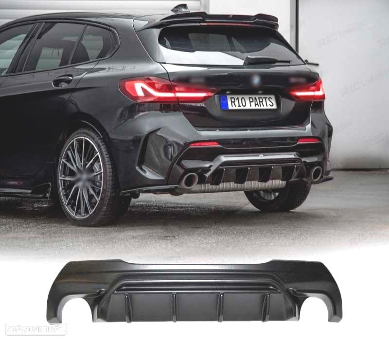 DIFUSOR TRASEIRO BMW F40 19- LOOK M PERFORMANCE - 1
