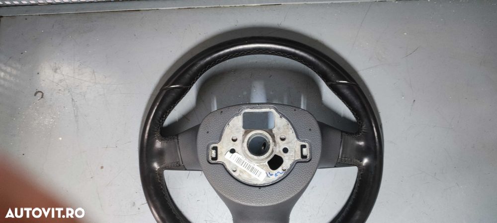 Volan piele cu comenzi  volkswagen vw golf 6 break 1.6 tdi CAY - 8