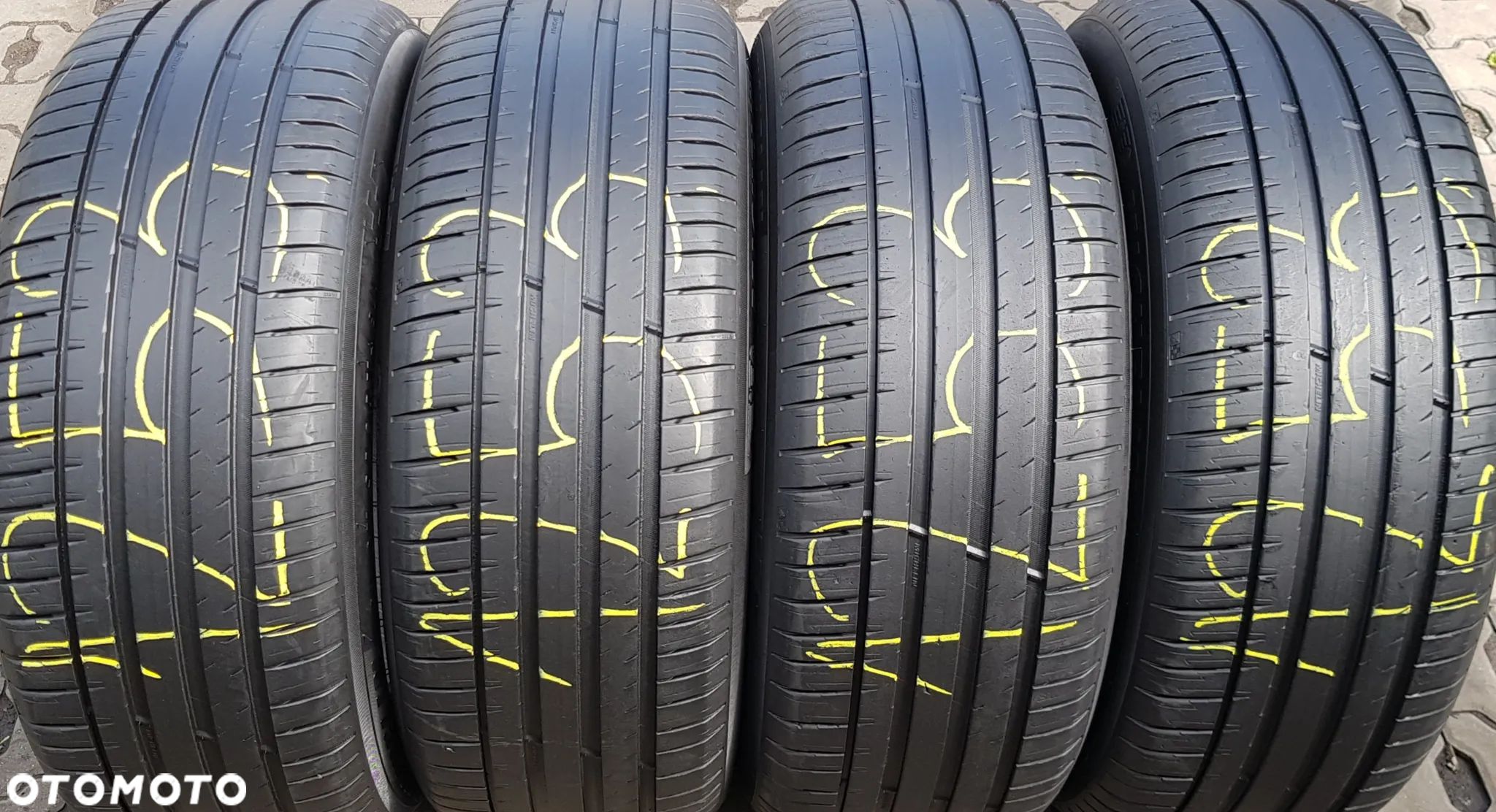 4x 255/55R19 Michelin Pilot Sport 4 Suv Data produkcji 2021 Komplet opon letnich - 1