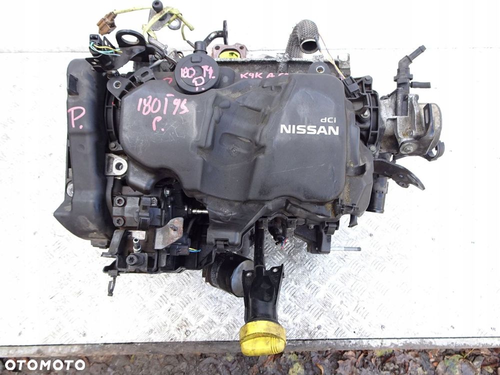 silnik 1.5 dci nissan qashqai j11 kadjar k9ka636 - 7