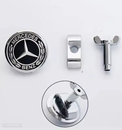 Emblema Símbolo capô ou bagageira Mercedes Benz - 11