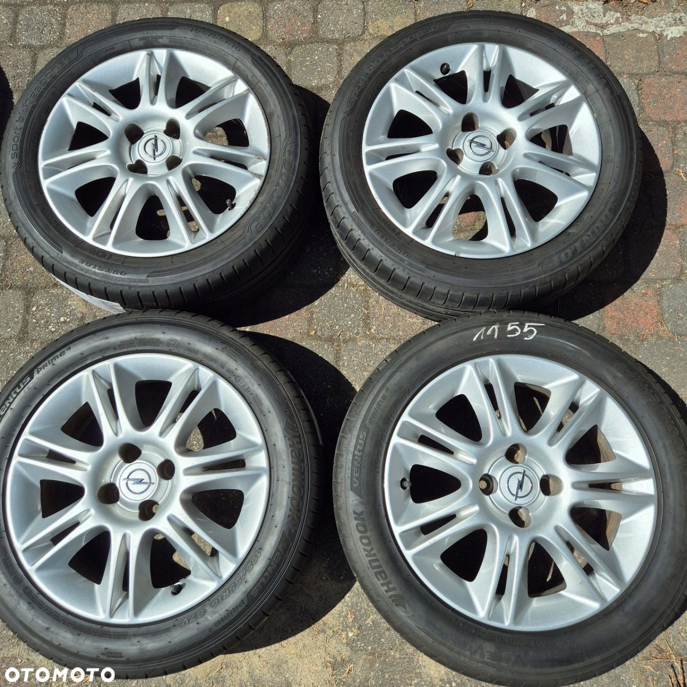 KOŁA 16 ORYGINAŁ OPEL CORSA D E ADAM GRANDE PUNTO EVO 195/55 R16 4x100 - 1