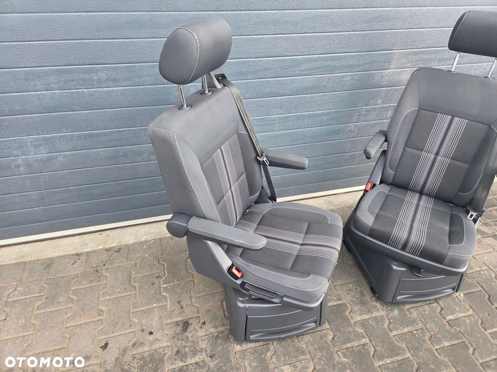 VW T5 T6 fotel obrotowy tył drugi rząd MATCH - 3