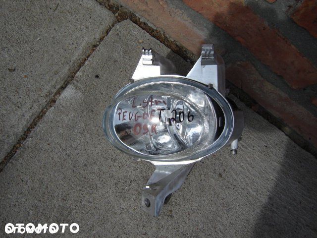 PEUGEOT 206 09R HALOGEN LEWY LEWA STRONA WKLESLY - 1