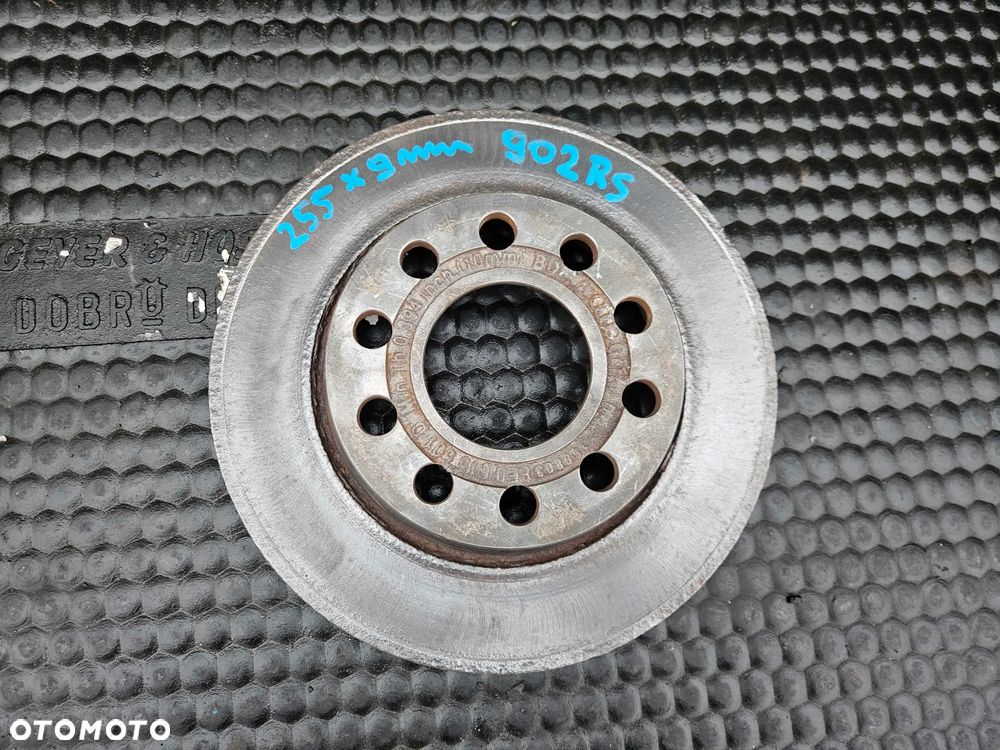 Tarcze Tarcza 8E0615601D 255mm 5x112 Klocki Hamulce Tyl Tylne Audi A4 B6 B7 Oryginalne - 14