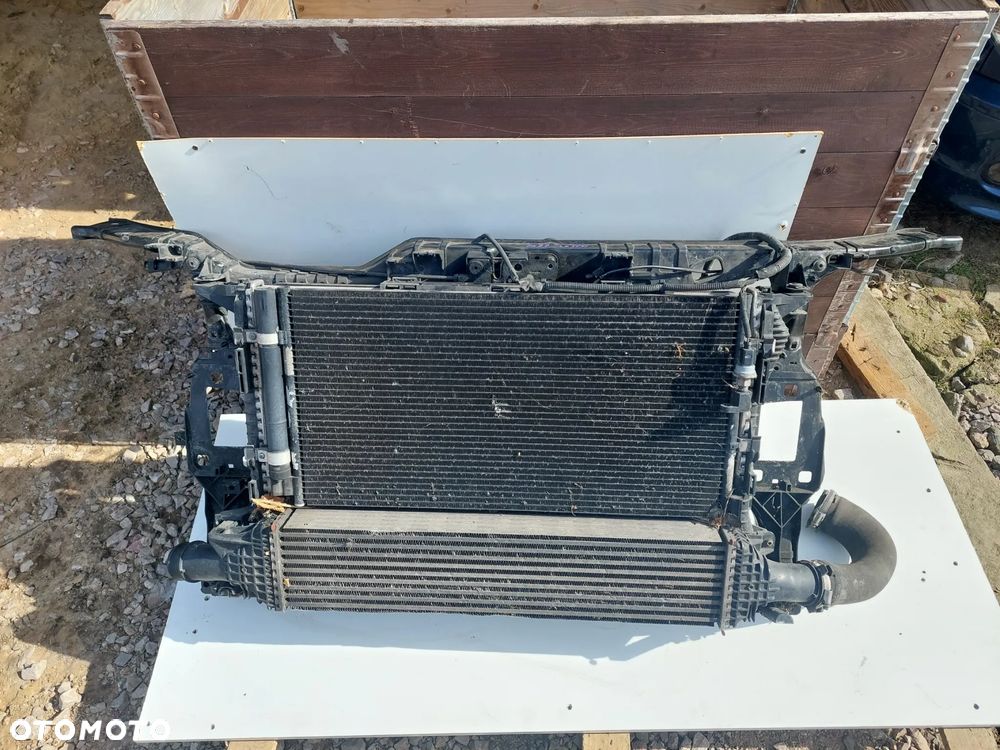 AUDI A4 B8 1.8 2.0 TFSI PAS PRZEDNI CHŁODNICE MANUAL - 1