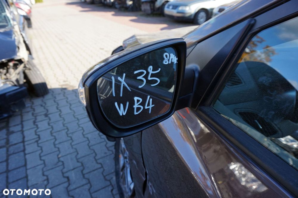 LUSTERKO ELEKTRYCZNE LEWE IX35 I LIFT WB4 87610-2Y070 BRĄZOWY SKŁADANE EL EU HYUNDAI 2013-2015 - 3