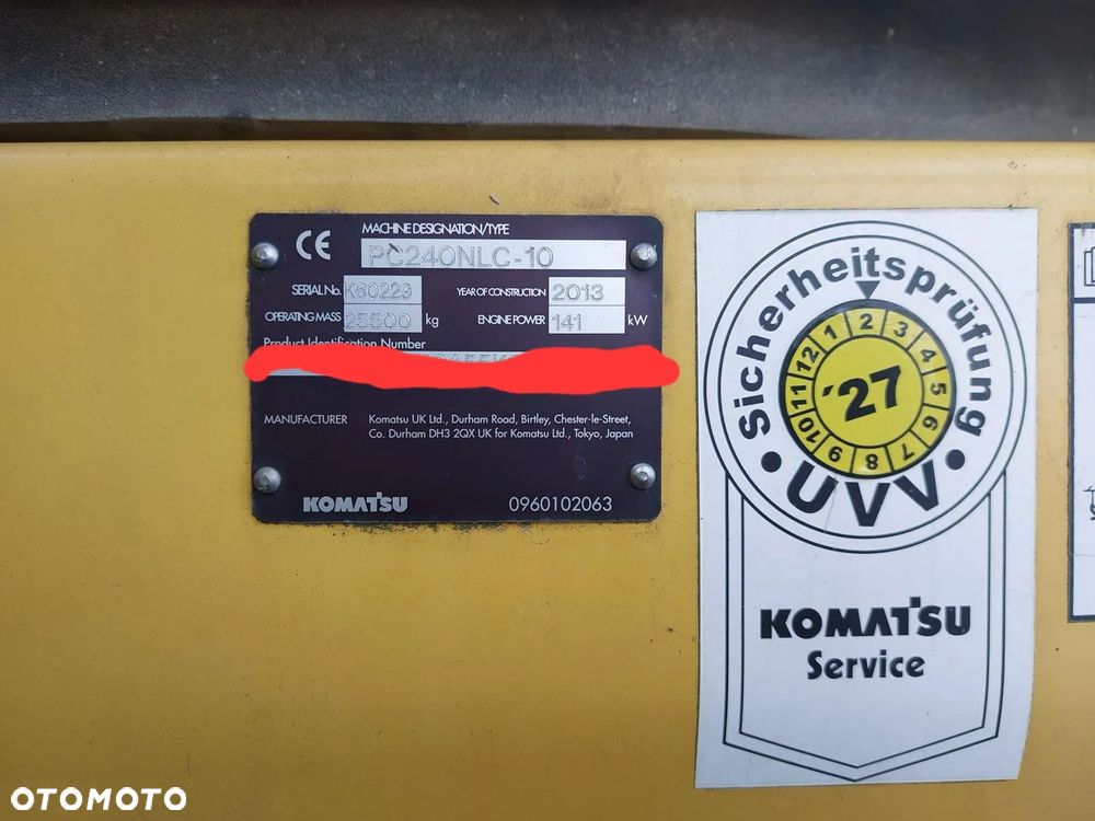 Komatsu PC240 NLC-10 Long Reach 18m Tylko 2600 mtg Orginal Long z Niemiec - 3