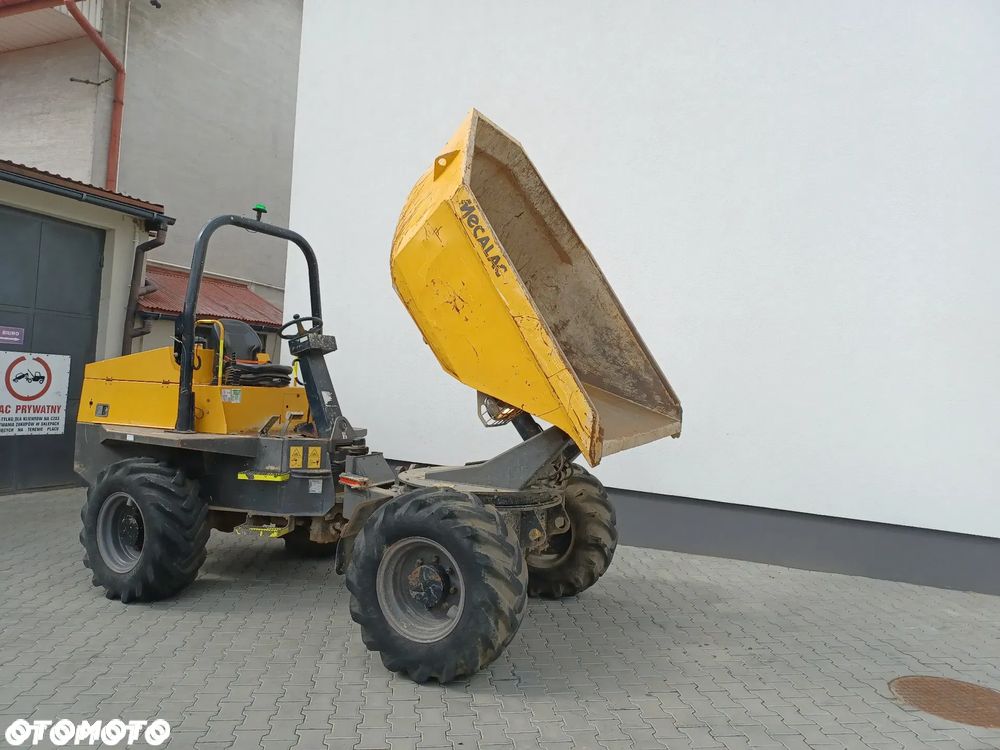 Mecalac TA6s WOZIDŁO BUDOWLANE OBROTOWE 6 t ton 2019r 1300 mth ładne opony oświetlenie silnik JCB 75 km mech. Terex Thwaites Ausa Jcb kiper +obrót kierunkowskazy WYWROTKA DUMPER 4x4 sprawne