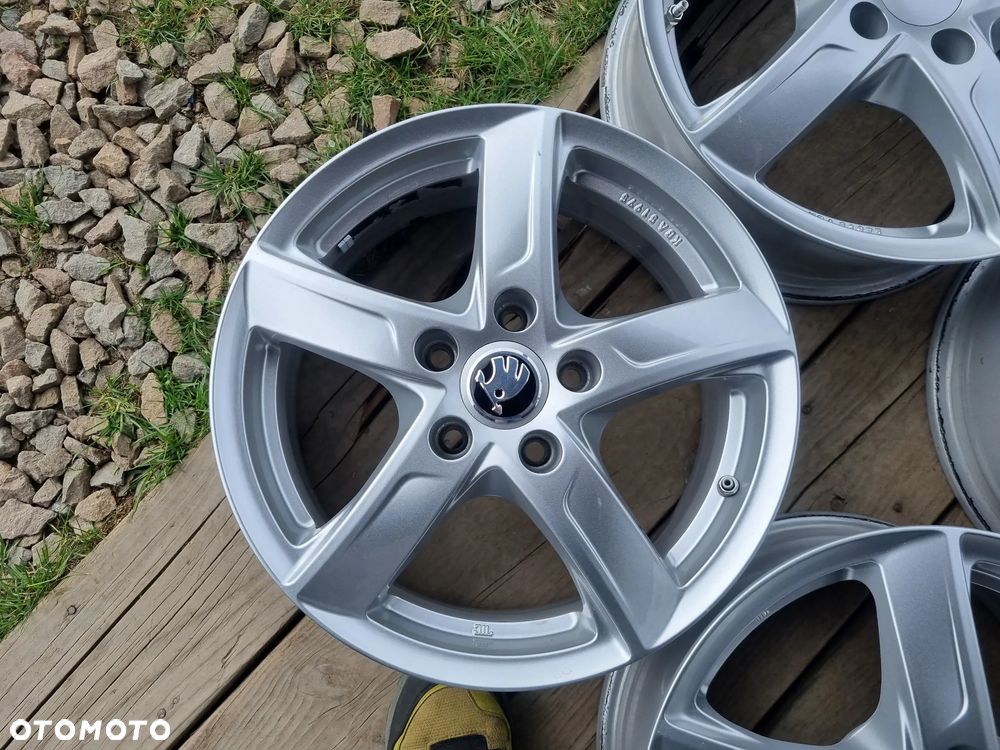VW GOLF 7,TOURAN,CADY,SEAT LEON,SKODA,AUDI alu 6.5x16 ET46 5X112 super stan - 7