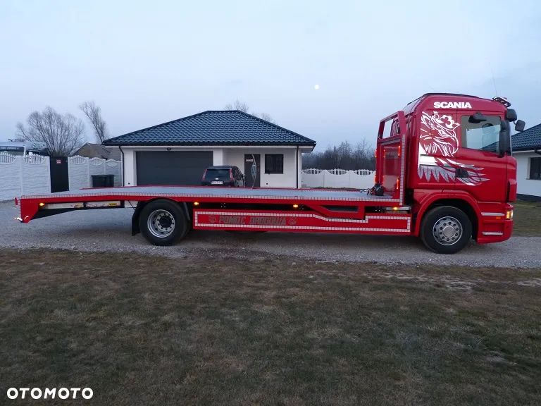 Scania G420 POMOC DROGOWA/ AUTOLAWETA / SPECJALNY / EURO 5 / BEZ EGR / NOWY NAJAZD LORH / DŁ. 8.40 M / XENON  / PODWÓJNA PODŁOGA / - 4